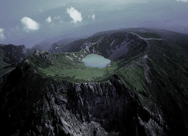 Mount Halla doubling as Mount Cairn