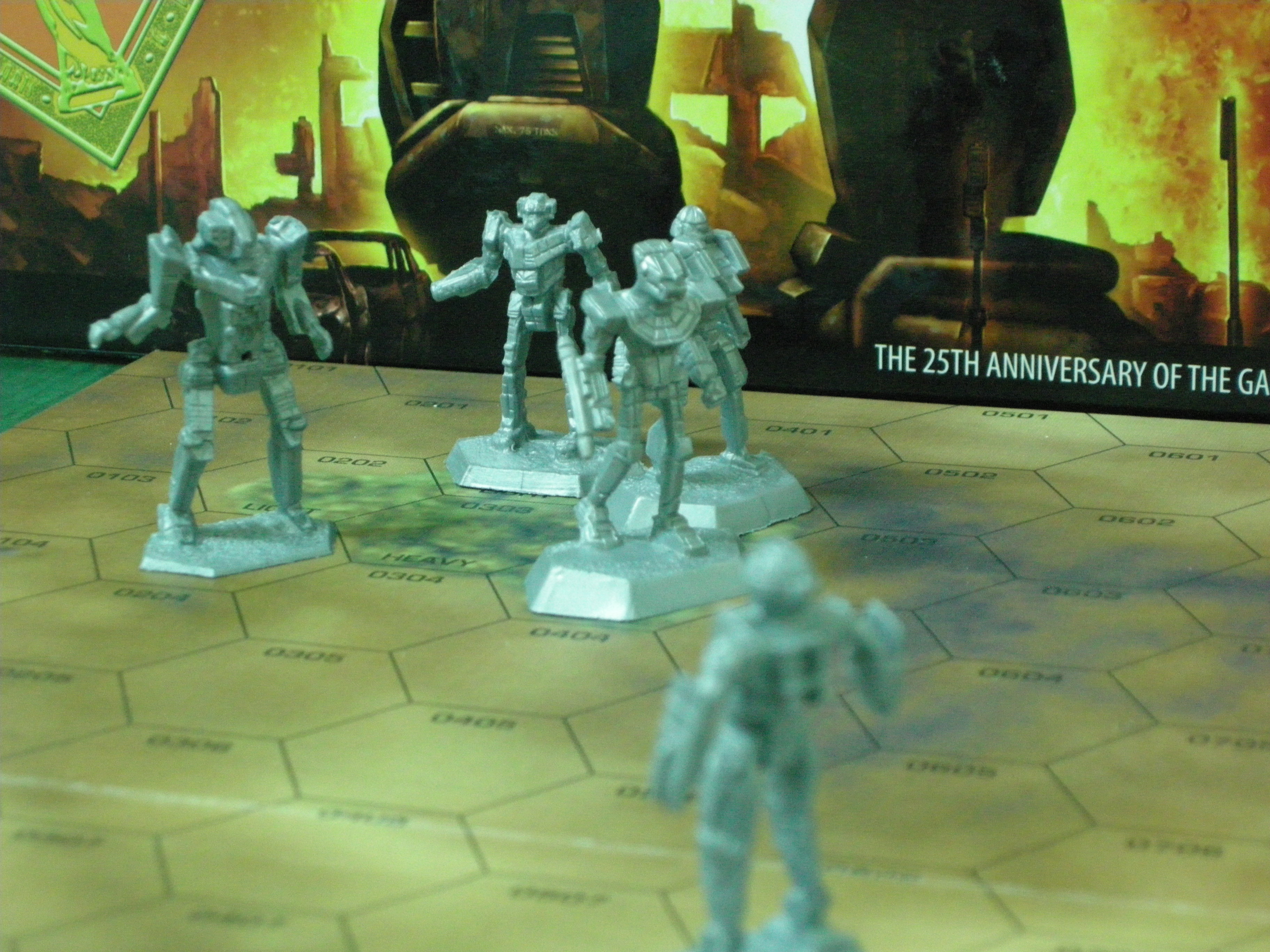 Battletech Lunchtime Challenge 1: End of Turn 5 | Casting Shadows